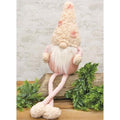 Flower Hat Dangle Leg Spring Gnome