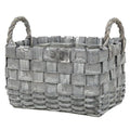 2/Set Rectangle Graywashed Planter Baskets