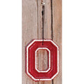 Ohio Block Letter "O" Air Freshener Wildberry Zinger  (Pack of 4)