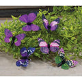 Purple Butterfly Clip 6 Asstd.  (Pack of 4)