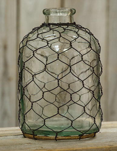 Glass  Bottle 7" (Pack of 2)