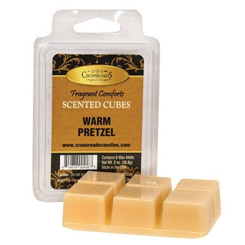 Warm Pretzel Scent Cubes  (Pack of 4)