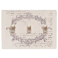 Vintage Postcard Triple Switchplate Cover