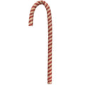Antique Sparkle Candy Cane 12"  (Pack of 4)