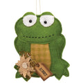 Ribbit Frog Ornament (Pack of 4)