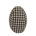 Black & White Gingham Egg (Pack of 4)
