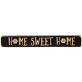 Pawprint Home Sweet Home Engraved Block 12"  (Pack of 4)