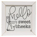 Hello Sweet Cheeks Framed Print (Pack of 2)