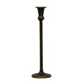 Antiqued Brass Maglia Taper Holder 12.5"
