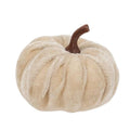 6/Set Mini Velvet Beige Pumpkins (Pack of 4)