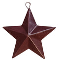 2-1/4" Mini Barn Star - Burgundy (Pack of 4)