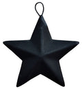 2-1/4" Mini Barn Star - Black  (Pack of 4)