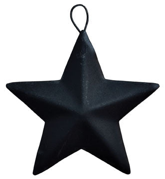 2-1/4" Mini Barn Star - Black  (Pack of 4)