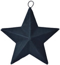 Black Mini Barn Star 3.5" (Pack of 4)
