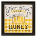 Farm Fresh Honey Framed Print 12" x 12"