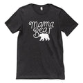 Mama Bear T-Shirt Black Heather Small