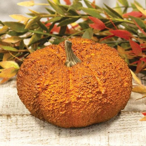 Hallows Pumpkin 4"  (Pack of 4)