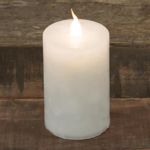 White Timer Pillar 3" (Pack of 4)