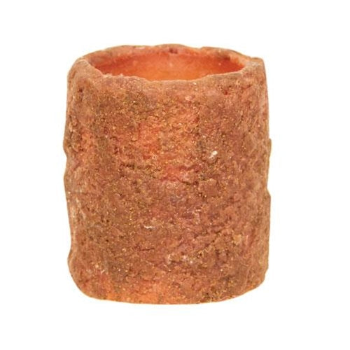 Orange Cake Votive Timer Pillar 2" x 2.25"  (Pack of 4)