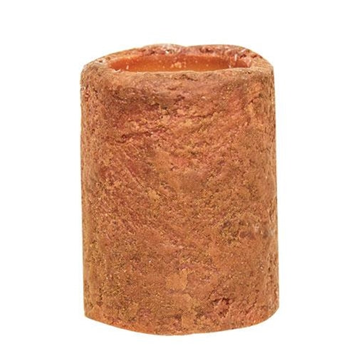 Orange Cake Votive Timer Pillar 2" x 3"  (Pack of 4)
