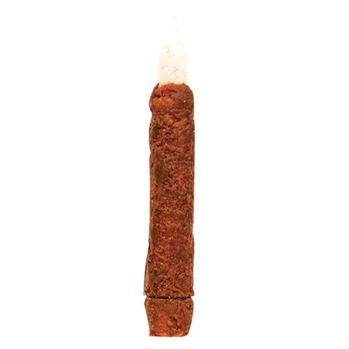 Orange Cake Timer Taper 6.5" (Pack of 4)