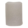 White Frosty Timer Votive 2" x 2.5" (Pack of 4)