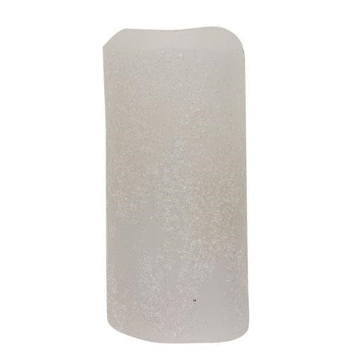 White Frosty Timer Votive 2" x 4" (Pack of 2)