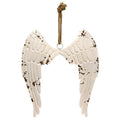 Hanging Shabby Chic Angel Wings Large (Pack of 2)