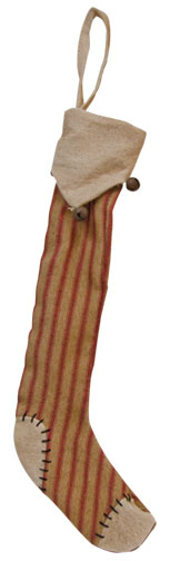 Rustic Skinny Stocking 11" (Pack of 4)