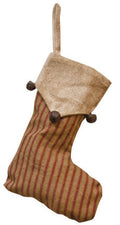 Rustic Stocking 8"  (Pack of 4)
