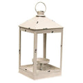 White Distressed Lantern