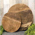 2/Set Wooden Round Risers