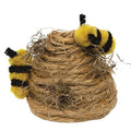 Jute Beehive With Bees & Moss (Pack of 2)
