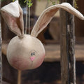 Bunny Head Ornament (Pack of 2)