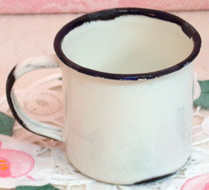 Enamelware Mug 2-1/2" (Pack of 4)