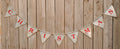 '+Tin Pennant Christmas Sign