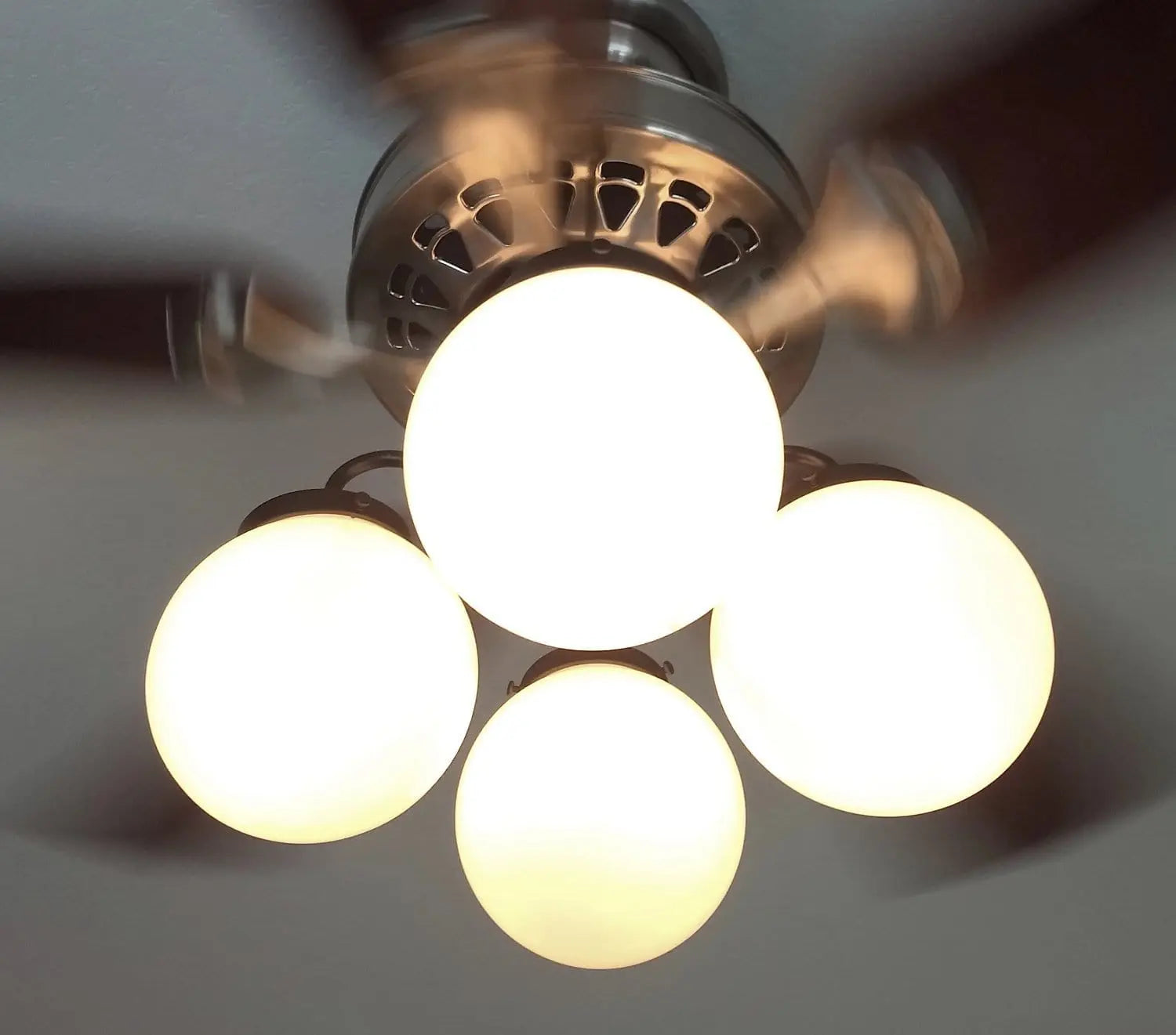 Modern Milk Glass Ceiling Fan LIGHT KIT