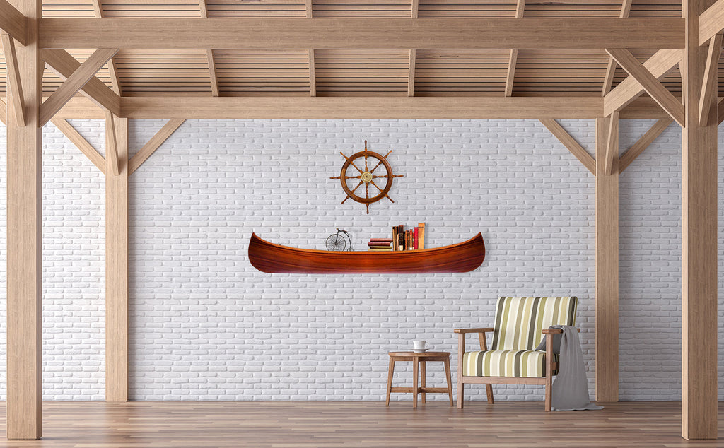 Display Half Canoe 9 ft