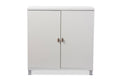 Baxton Studio Marcy Modern and Contemporary White Wood Entryway Handbags or School Bags Storage Sideboard Cabinet