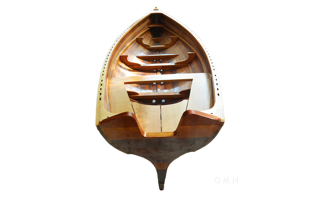 Real Whitehall Dinghy Transom Cut Out 17