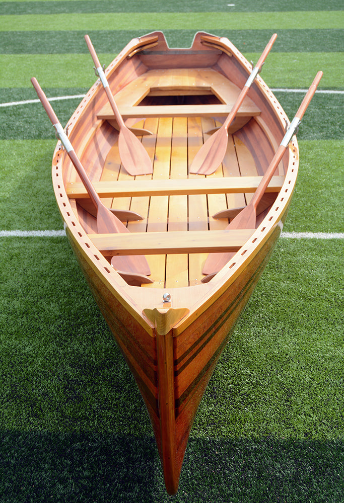 Real Whitehall Dinghy Transom Cut Out 17