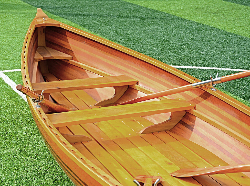 Real Whitehall Dinghy Transom Cut Out 17