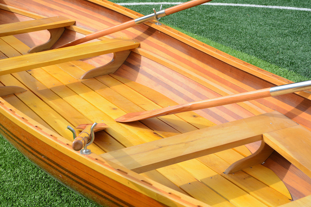 Real Whitehall Dinghy Transom Cut Out 17