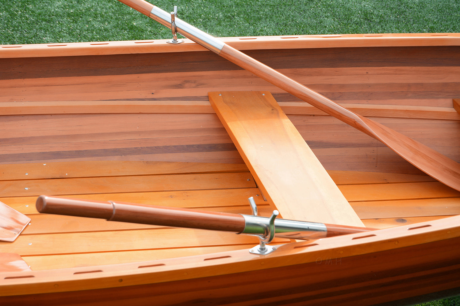 Real Whitehall Dinghy Transom Cut Out 17