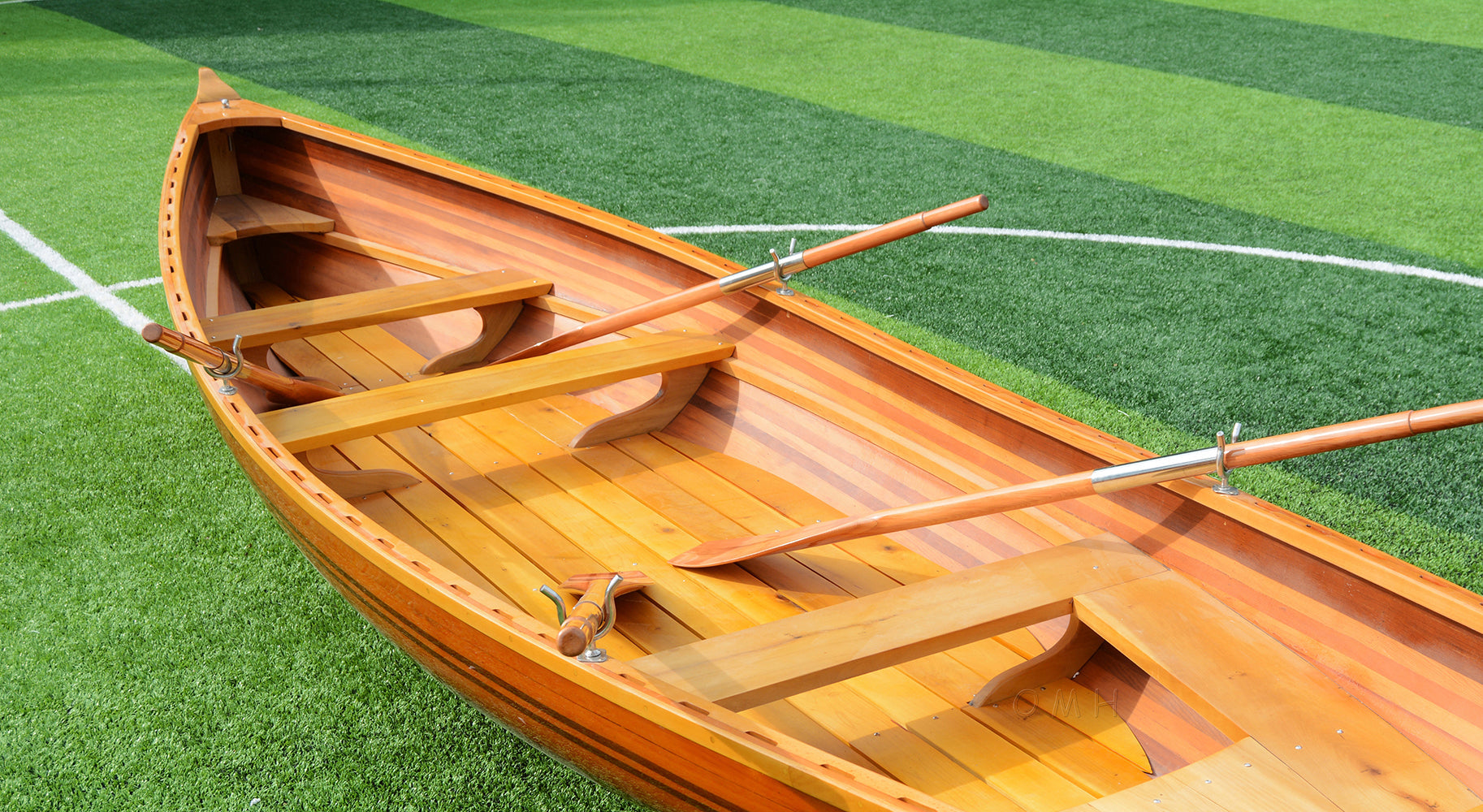 Real Whitehall Dinghy Transom Cut Out 17