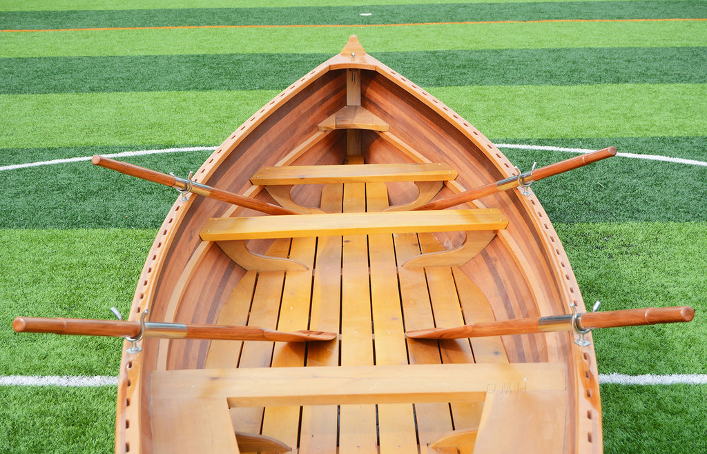 Real Whitehall Dinghy Transom Cut Out 17