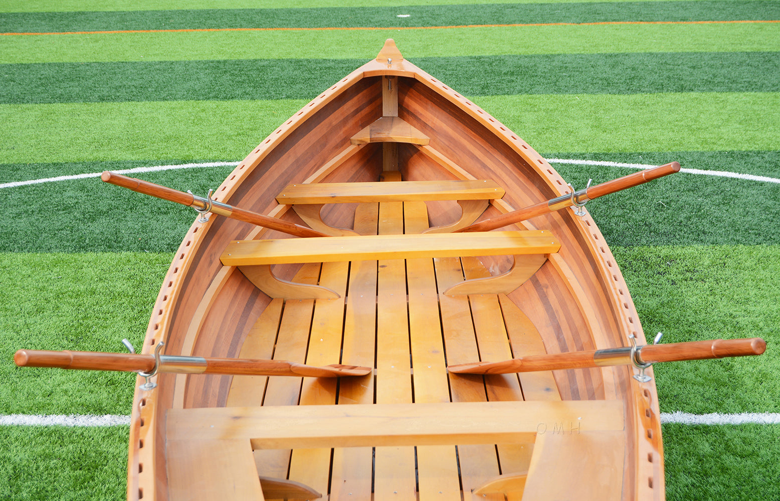 Real Whitehall Dinghy Transom Cut Out 17