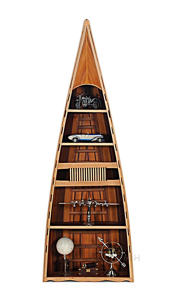 Wooden Canoe Book Shelf