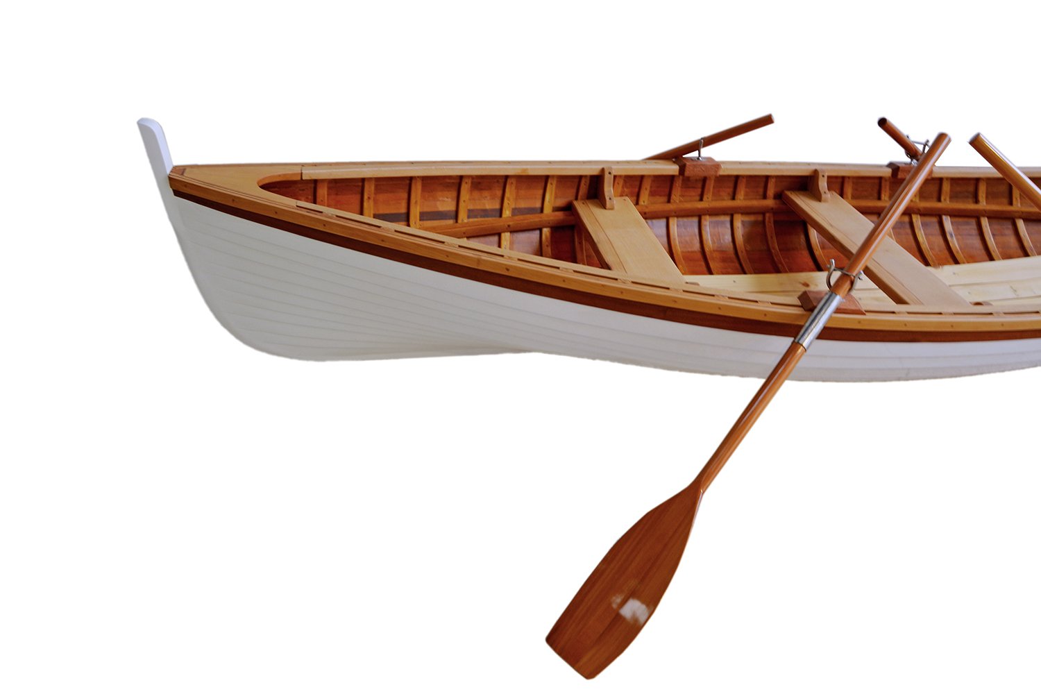 Clinker Built Whitehall Row Boat 12 Feet