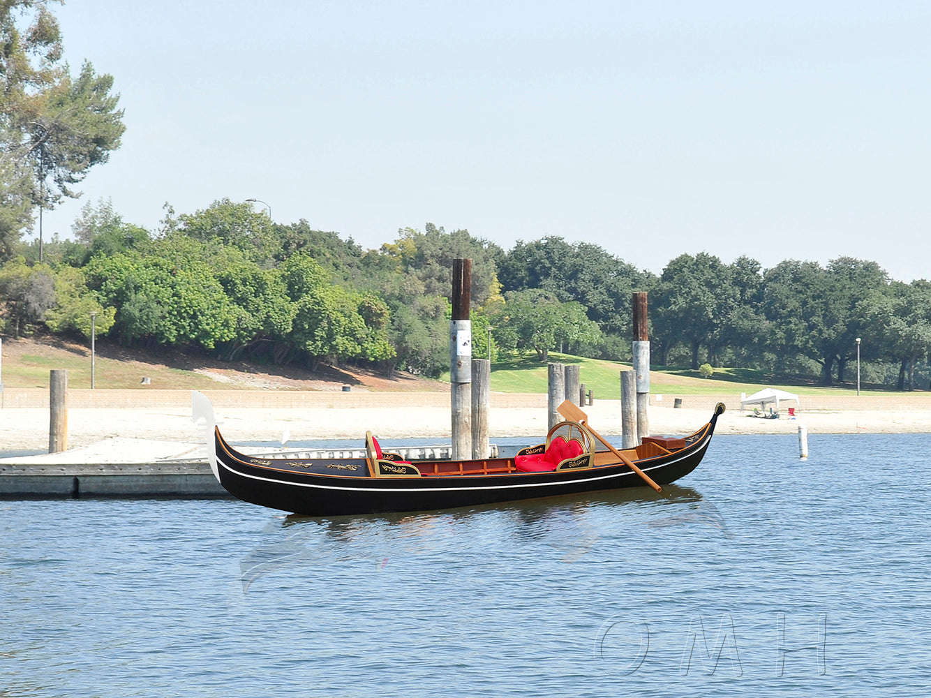 Venetian Gondola Real Boat 14